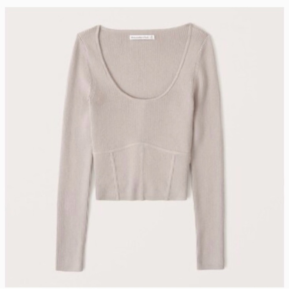 Abercrombie Corset Style Sweater